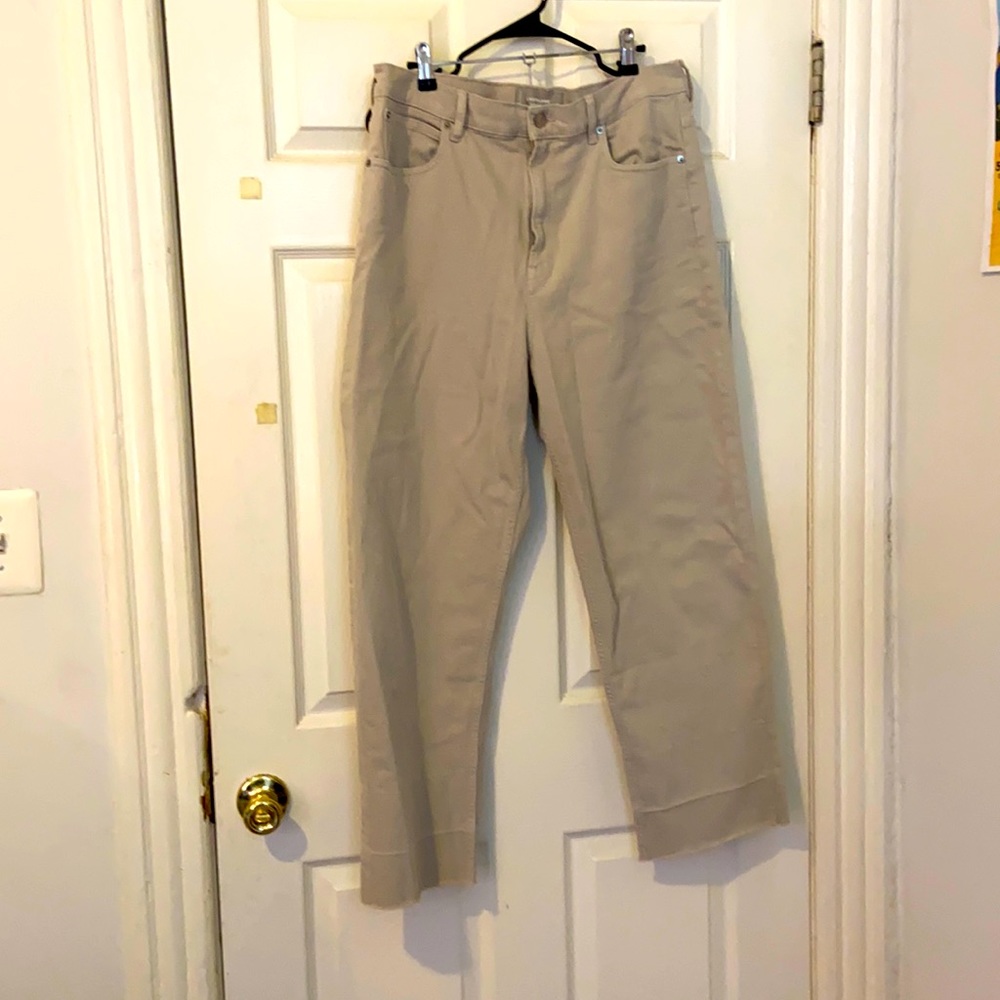 Everlane High Way Jeans (Colour: Flax/Beige)